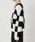 【HONDA / ホンダ】別注 チェッカーフラッグクルーネックニット