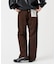 [B.A.C.B] CORDUROY ワイドストレートパンツ