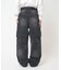 フェード ワイド カーゴ デニム パンツ