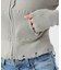 コットンリブZIP HOODIE