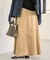 satin glace スカート