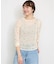 +81BRANCA/ハチイチブランカ SLOBE別注 チュールトップス