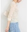 +81BRANCA/ハチイチブランカ SLOBE別注 チュールトップス