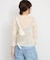 +81BRANCA/ハチイチブランカ SLOBE別注 チュールトップス