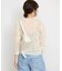 +81BRANCA/ハチイチブランカ SLOBE別注 チュールトップス