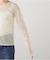 +81BRANCA/ハチイチブランカ SLOBE別注 チュールトップス