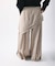 【KIARIS vintage＆closet×JS】レイヤードプリーツパンツ