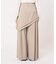 【KIARIS vintage＆closet×JS】レイヤードプリーツパンツ