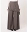 【KIARIS vintage＆closet×JS】レイヤードプリーツパンツ