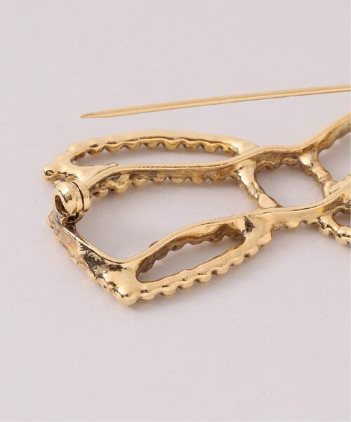 ADER Bijoux / アデル ビジュー CUTSELL ribbon brooch｜ベーセー