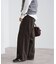 コーデュロイ ストレートフレアパンツ