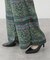 IENA LA BOUCLE ぼかしプリントパンツ