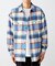 モールチェックリラックスシャツ