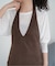 《WEB/一部店舗限定》SAKOMIYAフェイクスウェードワンピース