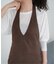 《WEB/一部店舗限定》SAKOMIYAフェイクスウェードワンピース