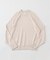 E. シルク/ウール/カシミヤ ミックス モックネックニット