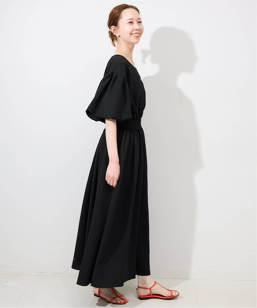 試着のみ　スローブイエナ　POCOPOCOフレアワンピース　黒 試着のみ スローブイエナ POCOPOCOフレアワンピース 黒 SLOBE