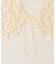 SERA STUDIO OYA LARGE FLOWERS HAND EMBROIDERY：付け襟