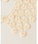SERA STUDIO OYA LARGE FLOWERS HAND EMBROIDERY：付け襟