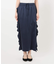 シルクラッフルスカート