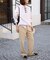 《追加》ウォッシャブルツイルストレートパンツ