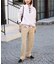 《追加》ウォッシャブルツイルストレートパンツ