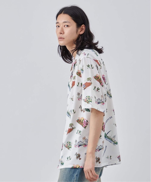 CALIFORNIA RANCH HOUSE】アロハシャツ -ROUTE66-｜ベーセー