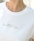 ウォッシャブル / ワンポイント刺繍TEE
