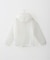 E. Sheer Material Hoodie