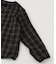 スナップ オンブレーチェック カーディガン