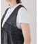 【Anaak/アナーク】 SLEEVELESS RUFFLE TOP