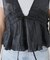 【Anaak/アナーク】 SLEEVELESS RUFFLE TOP