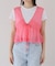 【Anaak/アナーク】 SLEEVELESS RUFFLE TOP