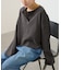 キーネックショートSWEAT