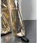 METALLIC STRAIGHT パンツ