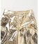 METALLIC STRAIGHT パンツ