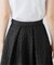 タックジャガードスカート