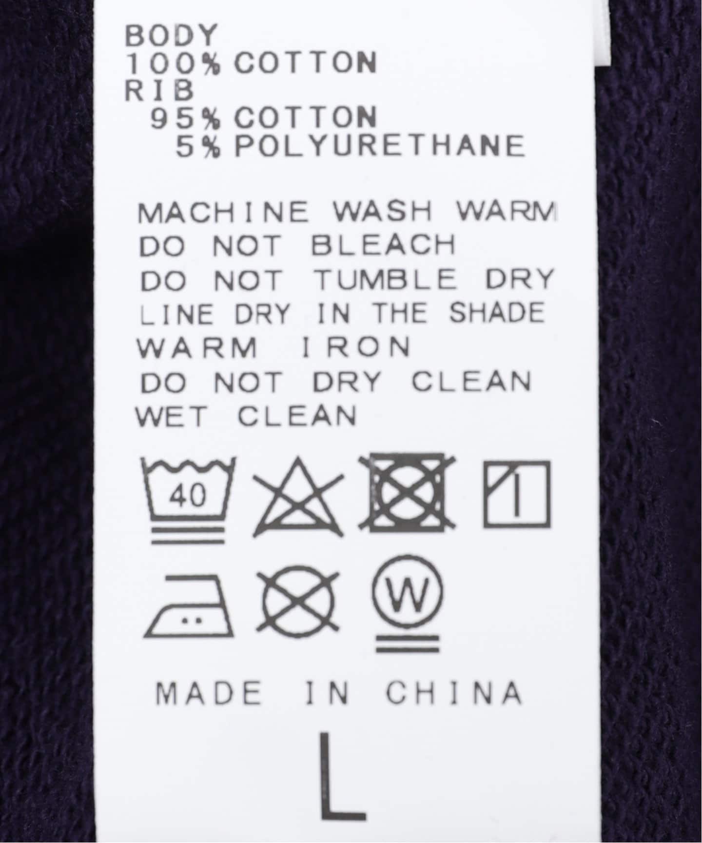 OLIVEDRAB PAPER TAG スウェット