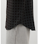 MIDCENTURY PATTERN バンドカラーシャツ