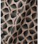 MIDCENTURY PATTERN バンドカラーシャツ