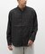 MIDCENTURY PATTERN バンドカラーシャツ