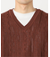 MONO 3D PATTERN ジャカードニットベスト
