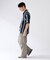 STRIPED ASSORTED POLO シャツ