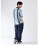 STRIPED ASSORTED POLO シャツ
