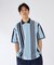 STRIPED ASSORTED POLO シャツ