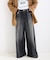 DU JOUR/デュ ジュール SHADE BAGGY JEAN