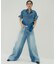 DU JOUR/デュ ジュール SHADE BAGGY JEAN