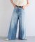 DU JOUR/デュ ジュール SHADE BAGGY JEAN