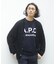 【LA BOUCLE / ラブークル】Vネック カーディガン オープンワークニット