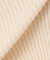 COTTON BOUCLEリブショートカーディガン